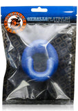 Oxballs Grip Silicone Cockring Blueballs Blue 1.5 Inch