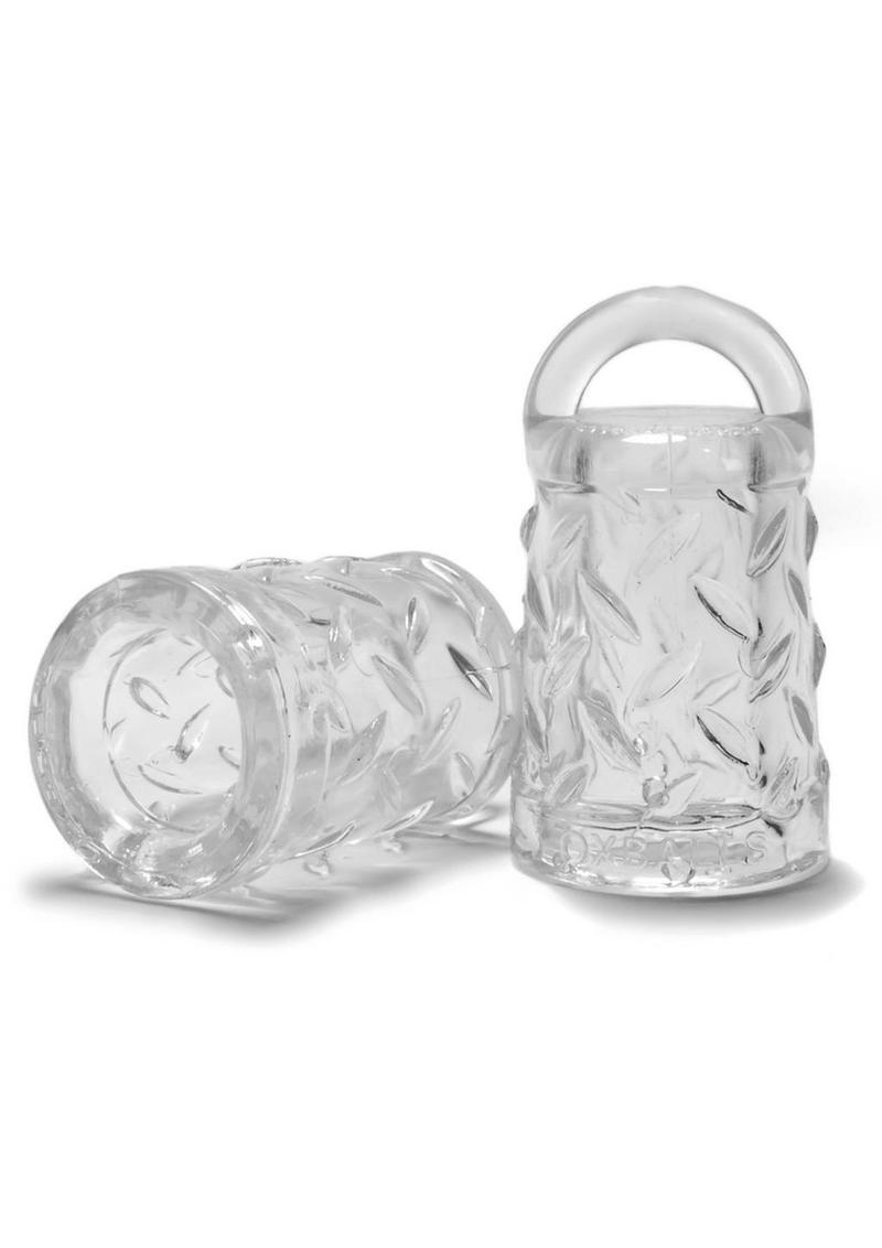 Oxballs Gripper Silicone Nipple Sucker Clear 2 Each Per Pack