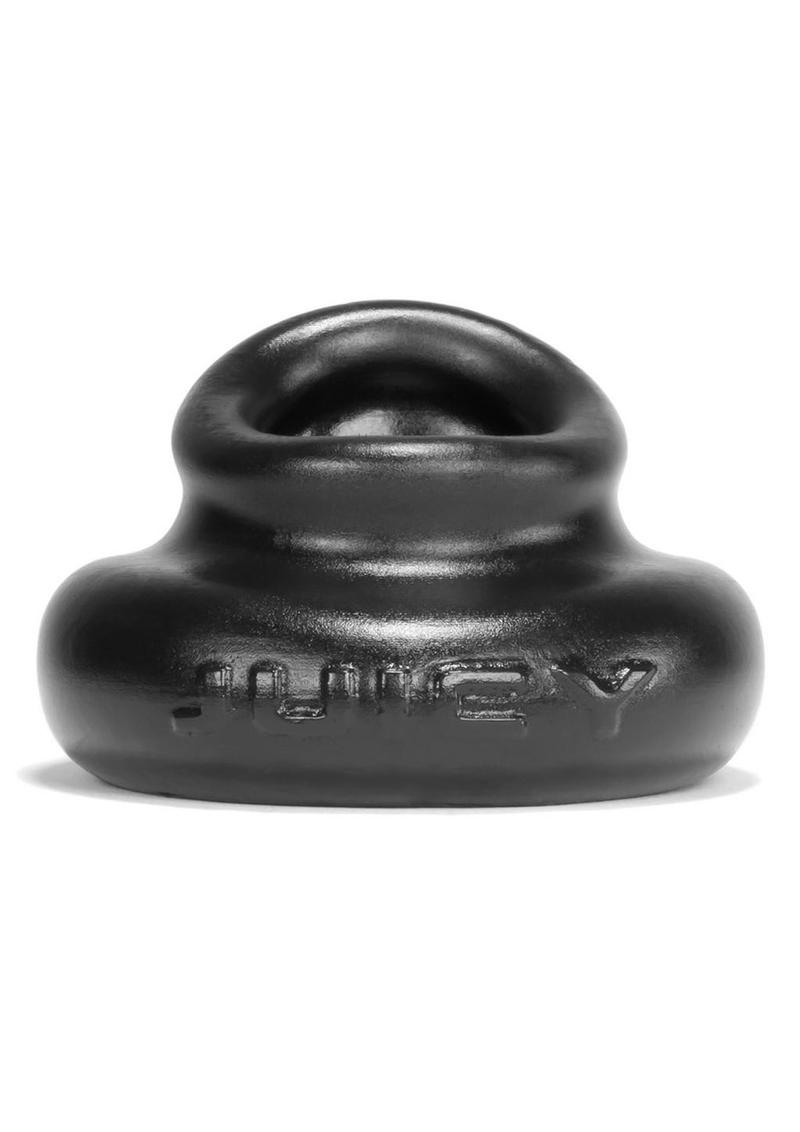 Oxballs Juicy Silicone Cockring Black 3.5 Inch