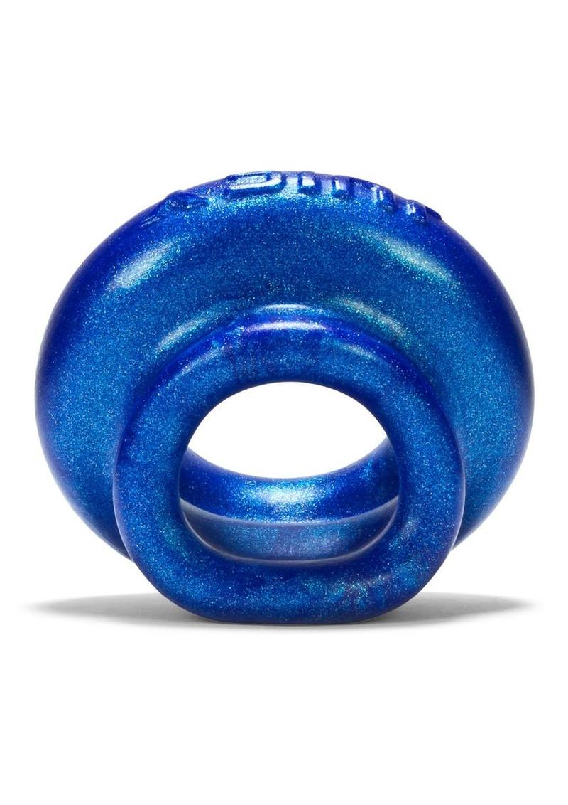 Ox Balls Juicy Silicone Cock Ring Blue