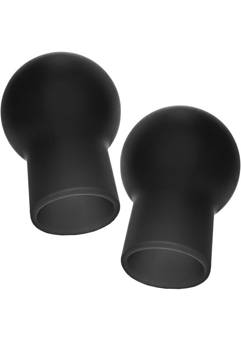 Succionadores de pezones de silicona Nipple Play Advanced, color negro