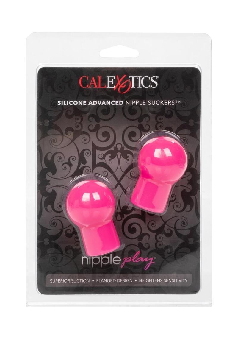 Succionadores de pezones de silicona Nipple Play Advanced de color rosa