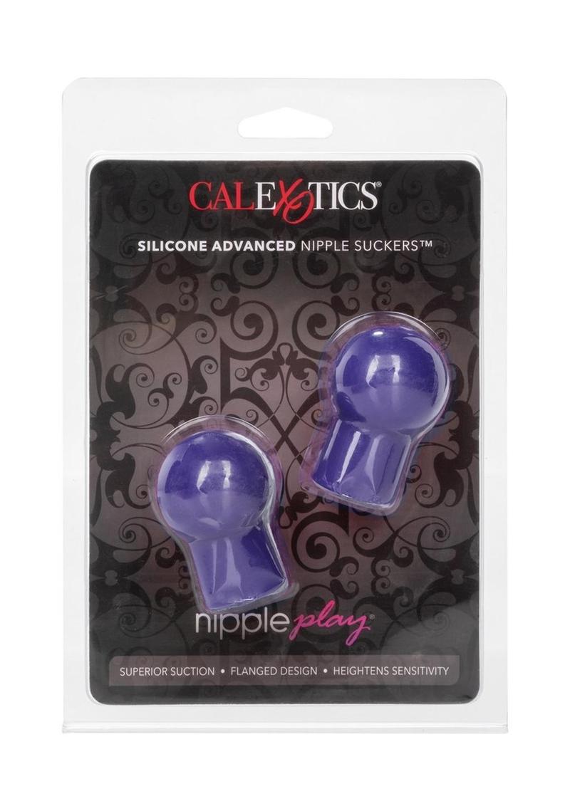 Succionadores de pezones de silicona Nipple Play Advanced de color morado