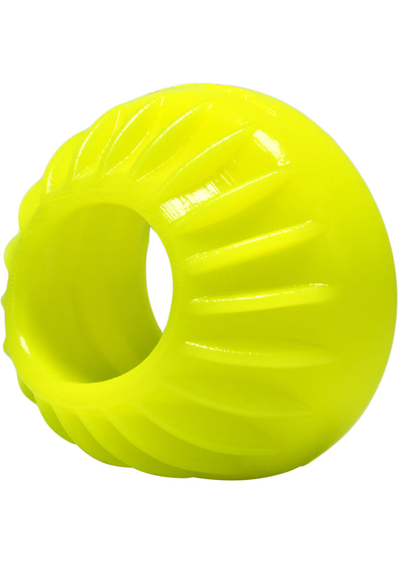 Oxballs Turbine Silicone Cockring Acid Yellow 1.75 Inch