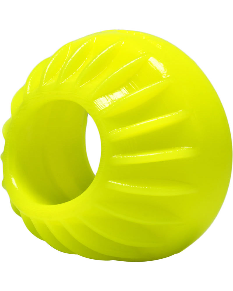 Oxballs Turbine Silicone Cockring Acid Yellow 1.75 Inch