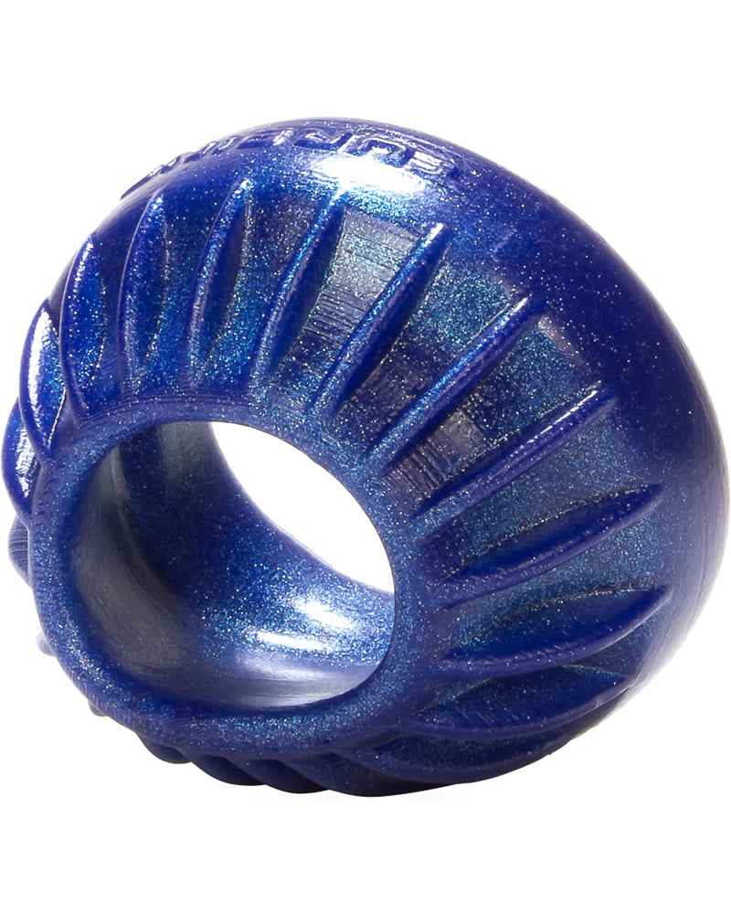 Turbine Silicone Cockring Blue Balls