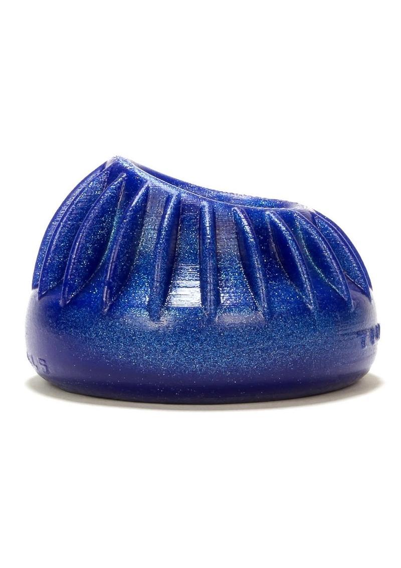 Turbine Silicone Cockring Blue Balls