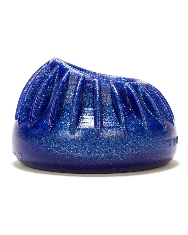 Turbine Silicone Cockring Blue Balls