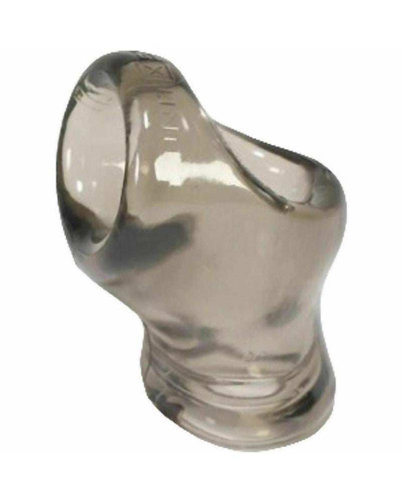 Anillo para el pene Atomic Jock Unit X Stretch con extensor de testículos, color humo, 3 pulgadas