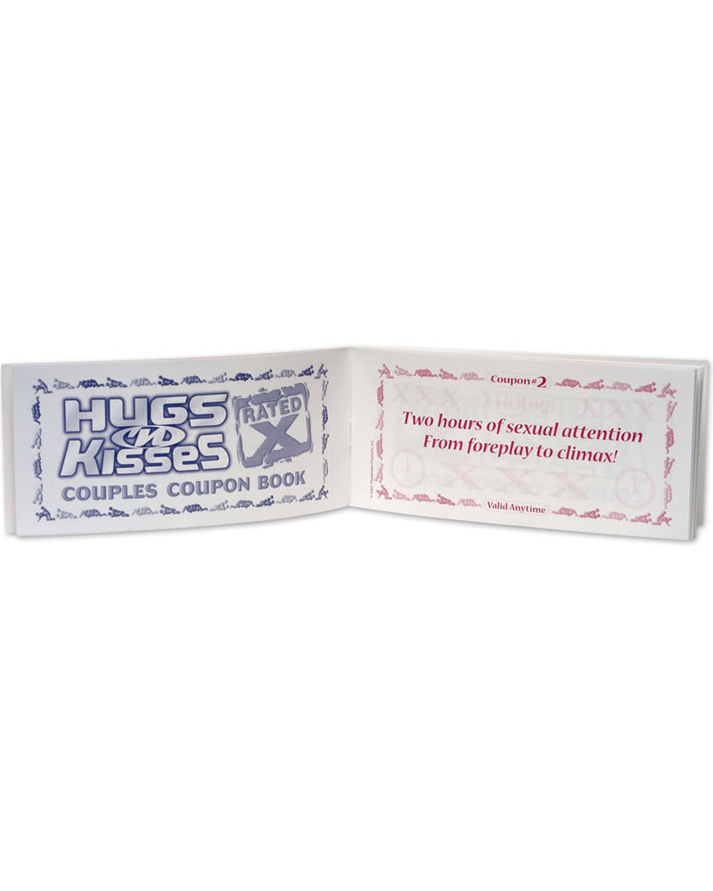 Hugs N Kisses X Rated Couples Coupon Book