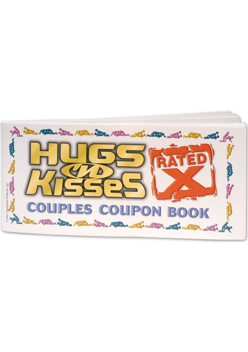 Libro de cupones para parejas con calificación X de Hugs N Kisses