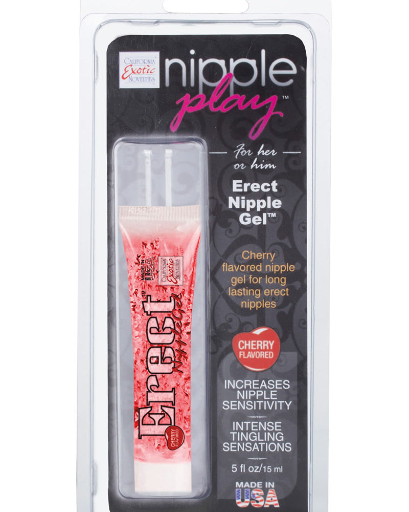 Nipple Play Erect Nipple Gel Cherry 5 Ounce