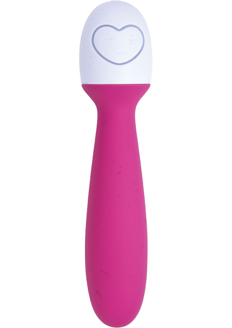 Vibrador de silicona Lovelife Dream rosa de 7,1 pulgadas