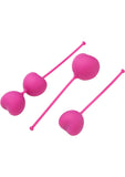 Lovelife Flex Kegel Weights Set Silicone Pink 3 Each Per Set