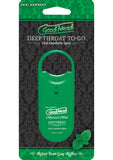 Goodhead Deep Throat To Go Oral Anesthetic Spray Mint .33 Ounce