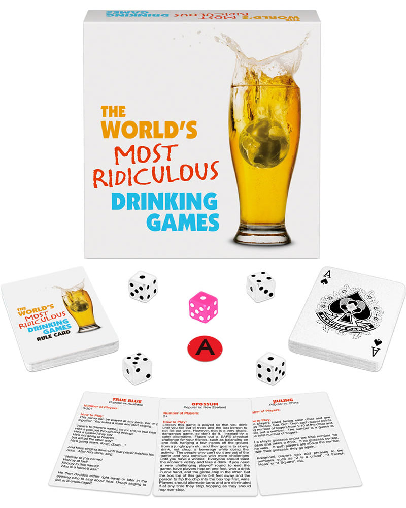 Los juegos de beber más ridículos del mundo