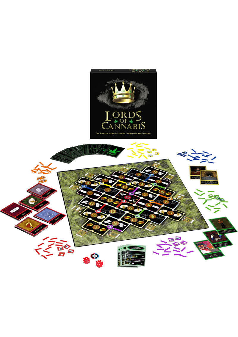 Juego de mesa Lords of Cannabis