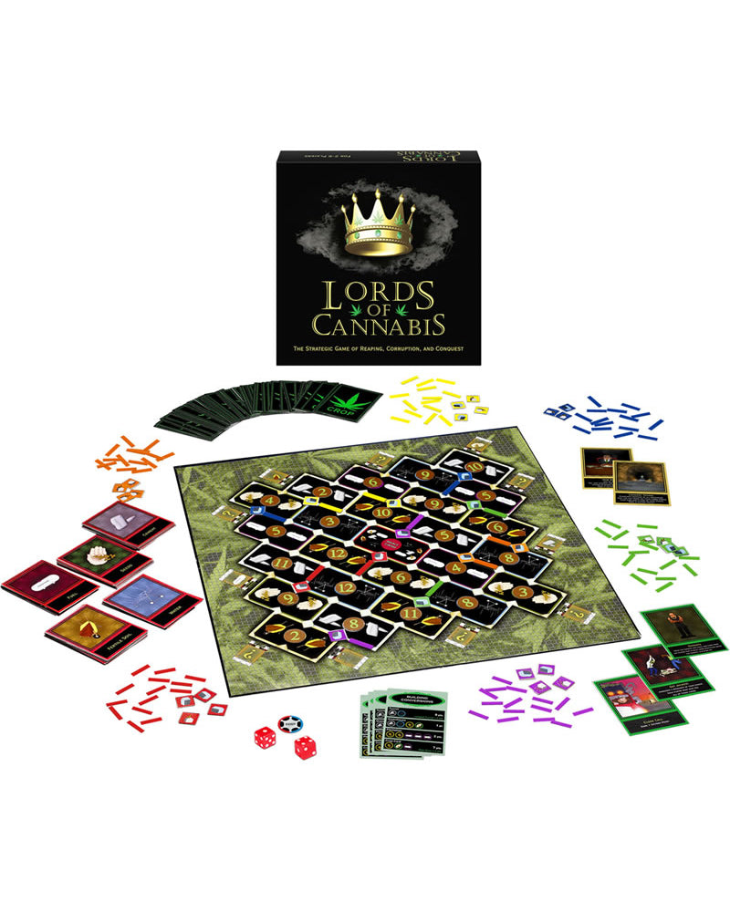Juego de mesa Lords of Cannabis