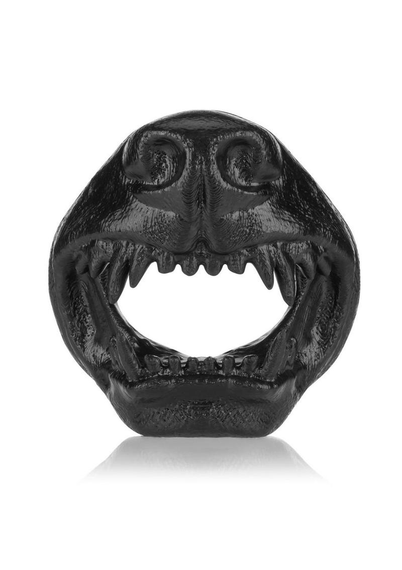 Oxballs Snarl Angry Dog Silicone Cockring Black