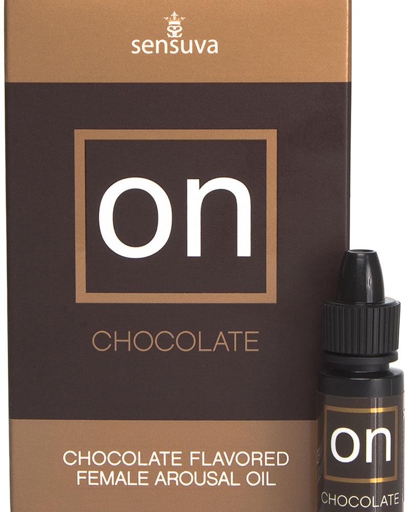 Aceite de excitación femenina sabor chocolate 5 mililitros