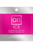 On Ice Buzzing and Cooling Female Arousal Oil .01 Ounce 75 Ampoule Per Bowl