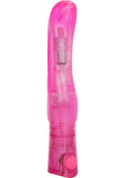 Vibrador First Time Solo Exciter resistente al agua, color rosa, 5,25 pulgadas