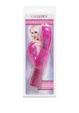 Vibrador de doble excitación resistente al agua de color rosa de 4 pulgadas por primera vez