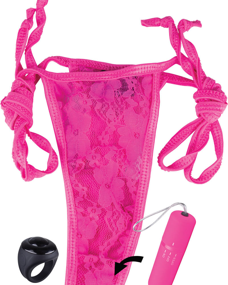 Vibrador remoto para bragas Screaming O My Secret, color rosa