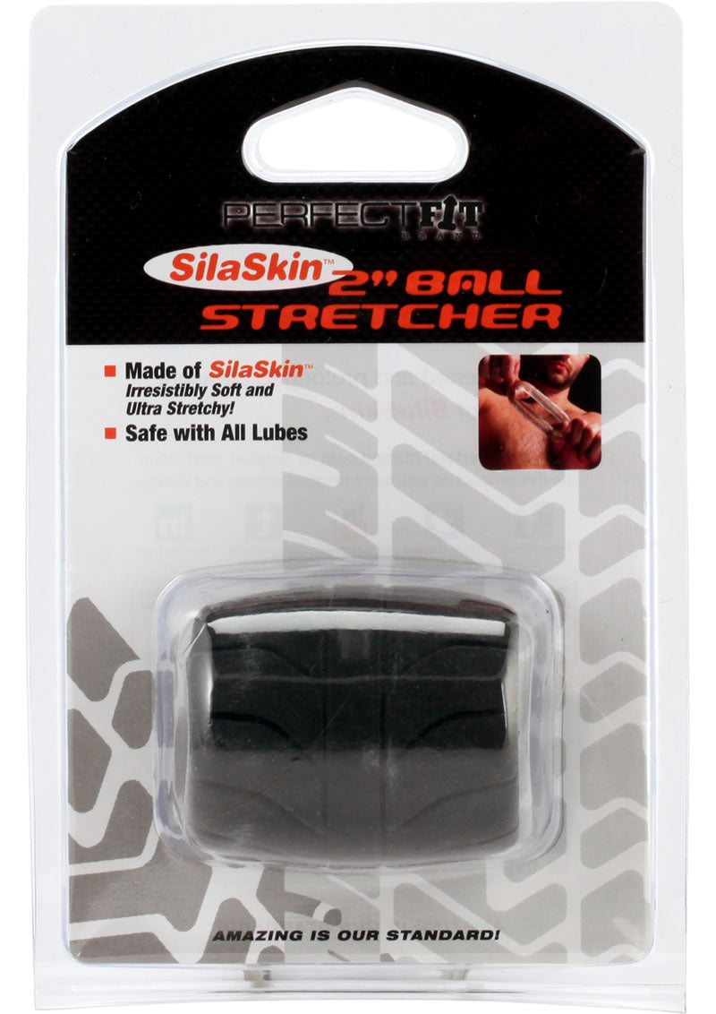 Perfect Fit SilaSkin Ball Stretcher Black 2 Inch