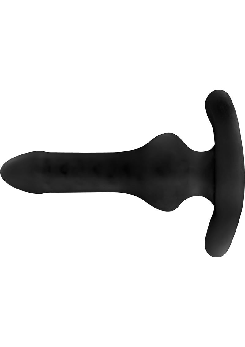 Perfect Fit Hump Gear Anal Plug Black 6 Inch