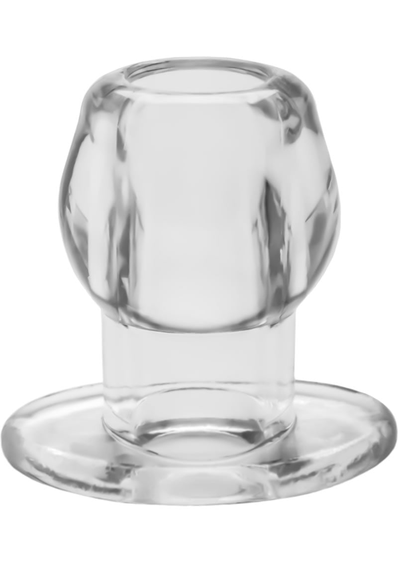 Perfect Fit Anal Tunnel Plug Clear Large 7.9 Inch Circumference