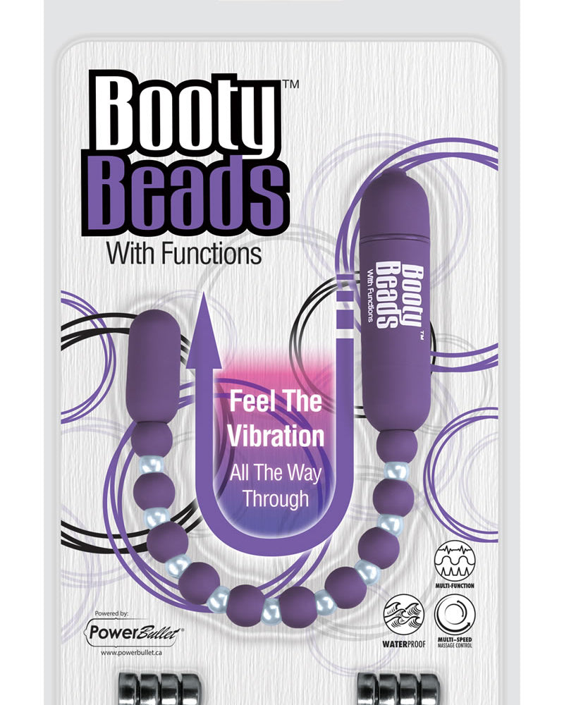 Cuentas de botín con funciones moradas