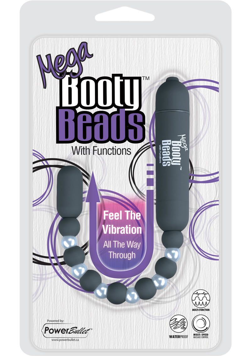 Mega Booty Beads With Functions Grey