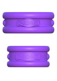Fantasy C-Ringz Max Width Silicone Rings Purple