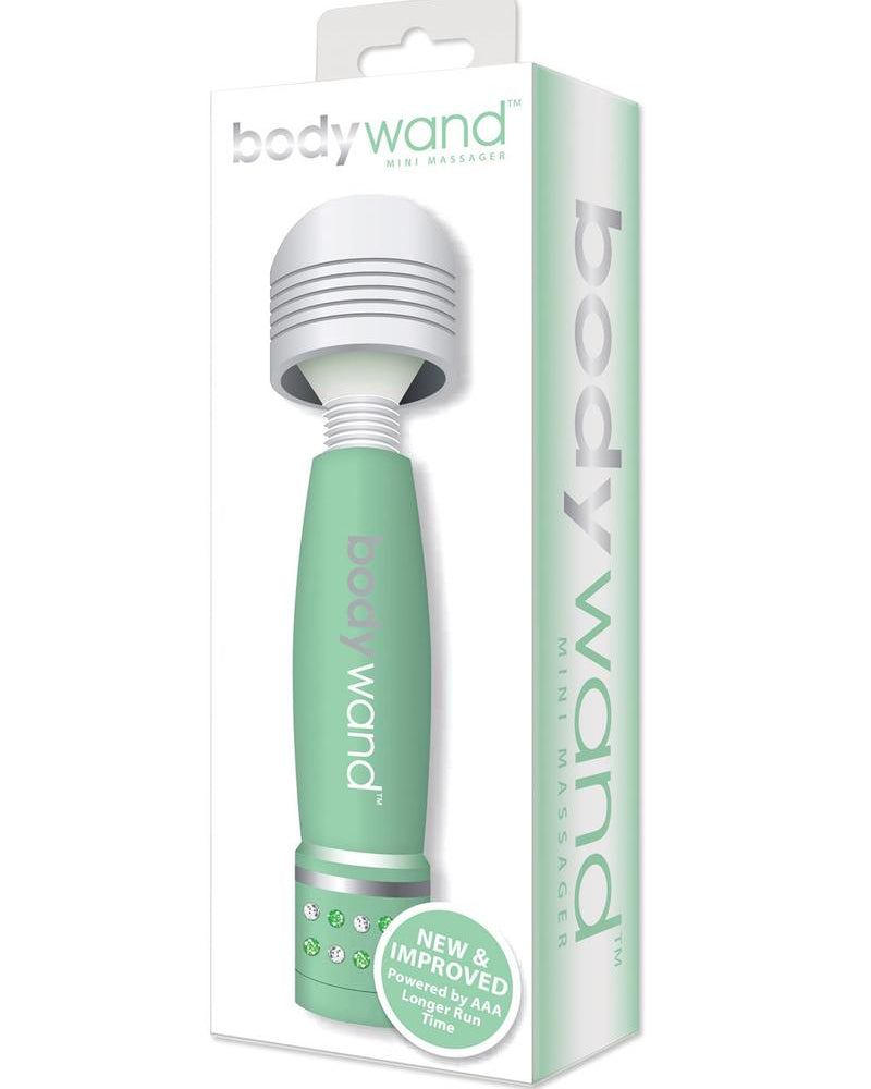 Mini masajeador Bodywand verde menta de 4 pulgadas