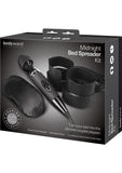 Bodywand Midnight Bed Spreader Kit Couples Collection Gift Set Black