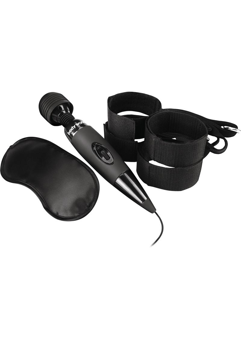 Bodywand Midnight - Kit de esparcidor de cama para parejas, colección de regalo, color negro