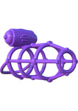 Fantasy C-Ringz Vibrating Climax Cage Purple