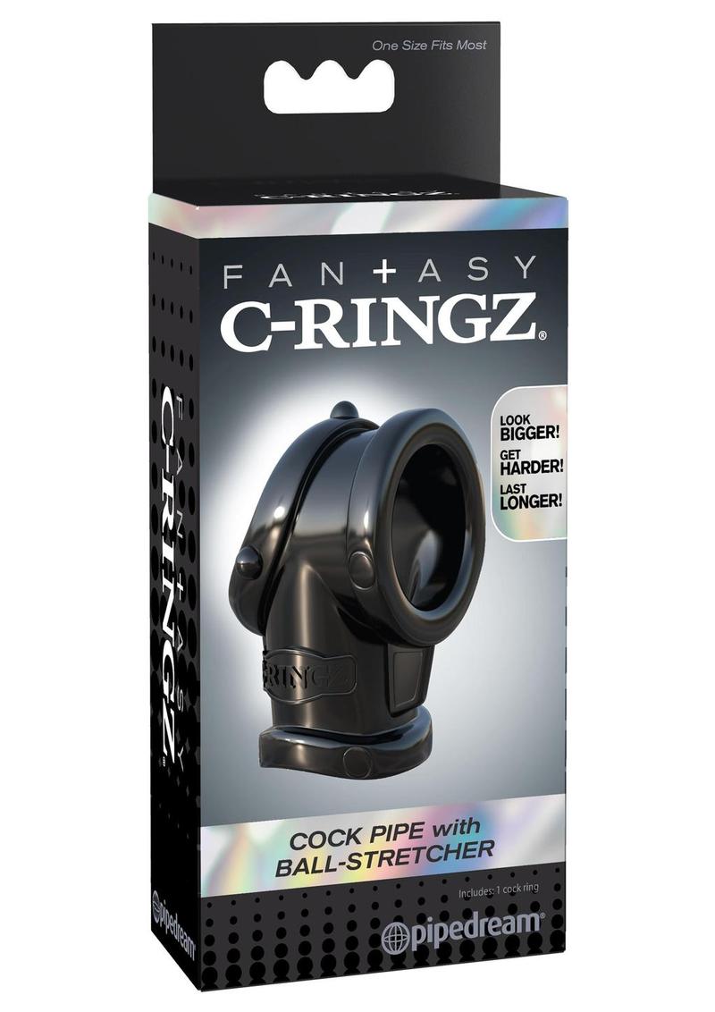 Fantasy C-Ringz Cock Pipe W/ball Stretcher