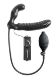 Vibrador inflable sin tirantes Festish Fantasy de 6,5 pulgadas, color negro