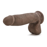 Au Naturel - 7 Inch Sensa Feel Dildo - Chocolate