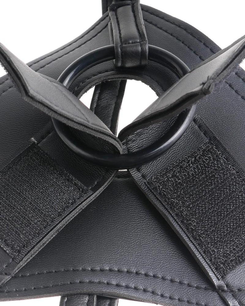 King Cock Strap On Harness With Dildo Flesh 9 Inch