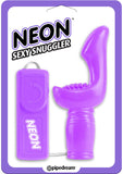 Neon Sexy Snuggler Gspot Vibrator Purple