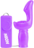 Neon Sexy Snuggler Gspot Vibrator Purple