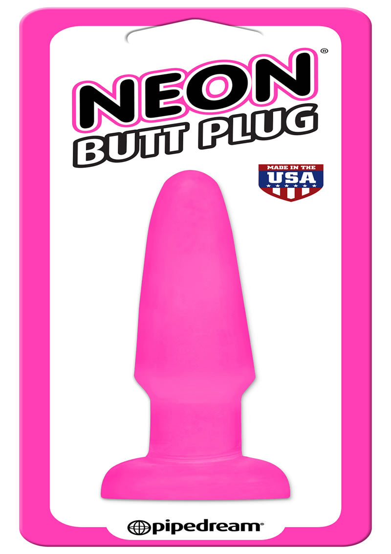 Neon Butt Plug Pink