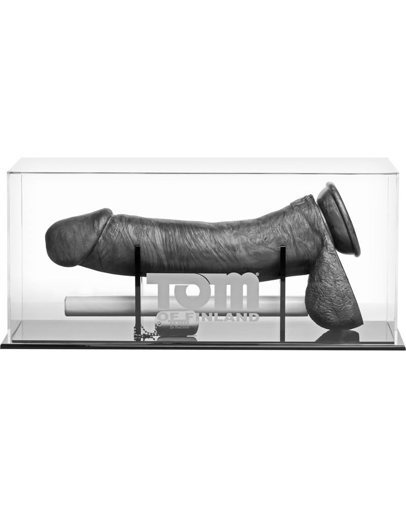 Consolador de silicona con funda acrílica de 13 pulgadas Kake`s Cock de Tom Of Finland