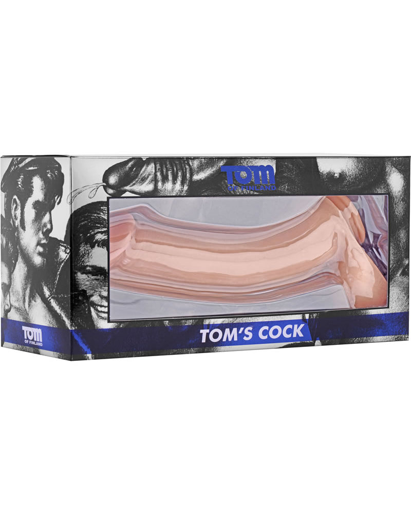 Consolador con ventosa Tom Of Finland Tom`s Cock de color carne de 13 pulgadas