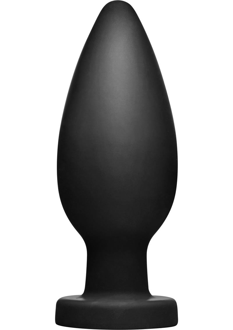 Tom Of Finland XXL Silicone Anal Plug Black 6.75 Inch