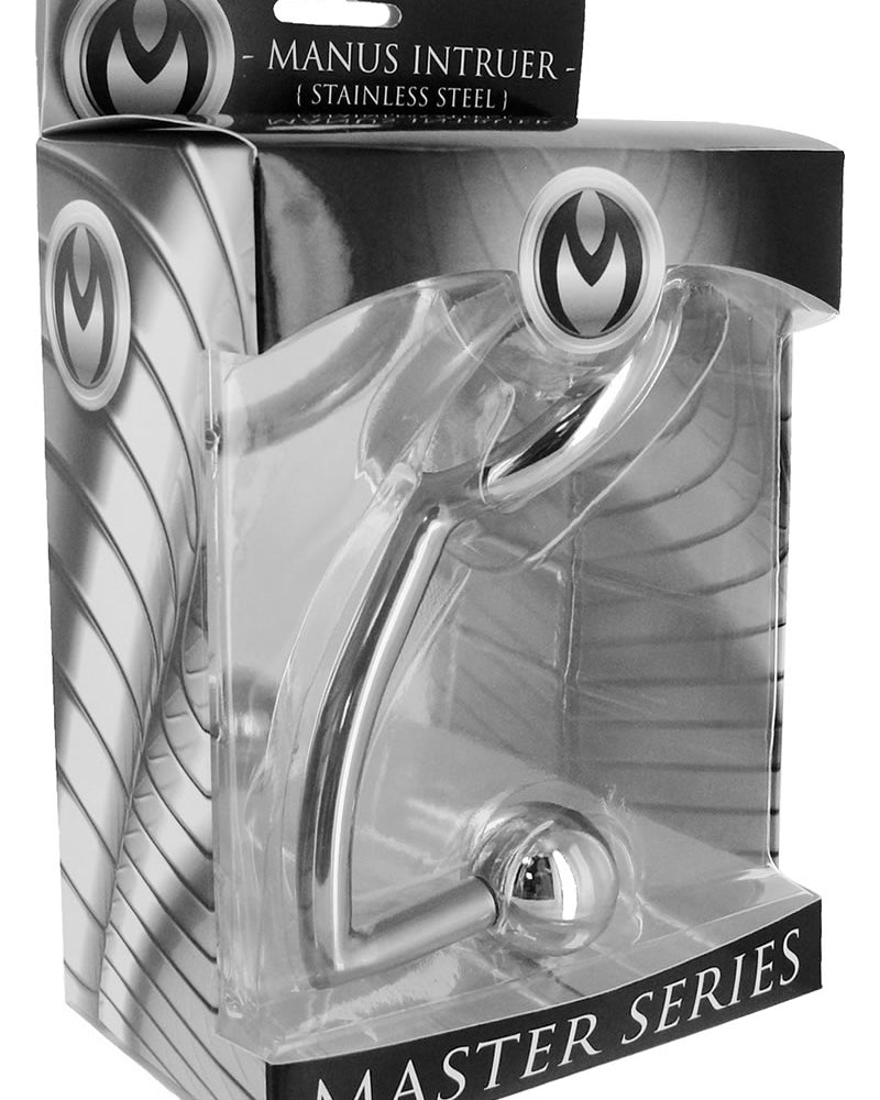 Master Series The Manus Intruder Cock Ring And Ass Ball Hitch Metal 5.75 Inch