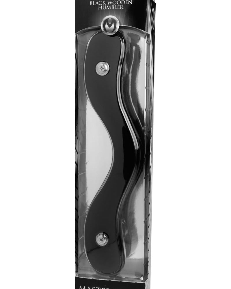 Camilla de bolas de madera Enforcer Humbler de 13 pulgadas, color negro